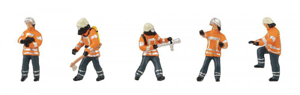 Faller 151680 - Feuerwehrkräfte Epoche VI, Set 2