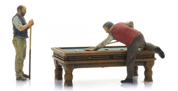 Artitec 387.693 - Billardtisch mit 2 Figuren