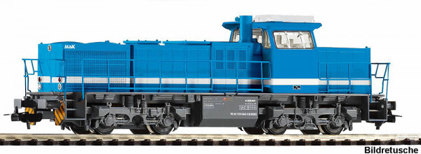 Piko 59372 - ~Diesellok/Sound G1206 blau/weiß Northrail VI + 8pol. Dec.