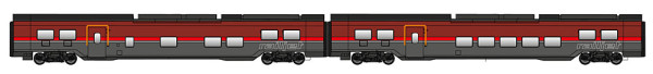 Jägerndorfer JC12210 - ÖBB Railjet 2 Garnitur 2-teilig DANI Ep.6, Wechselstrom