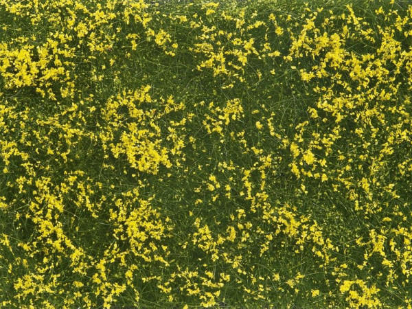 Noch 07255 - Bodendecker-Foliage Wiese gelb gelb, 12 x 18 cm