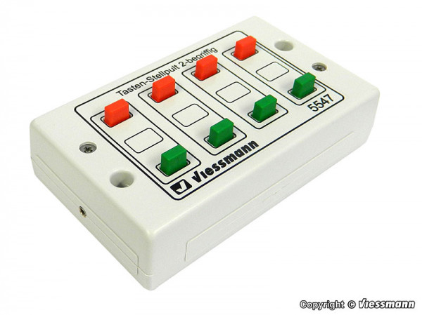 Viessmann 5547 - Tasten-Stellpult 2-begriffig