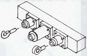 Weinert 8496 - Pufferb. f. Schmalspurfahrzeug