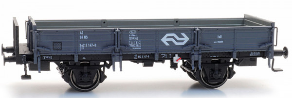 Artitec 20.317.07 - NS Niederbordwagen grau, NS-Logo, Ep.4, Depot Maarn