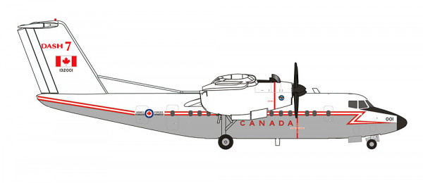 Herpa 573856 - Canadian Armed Forces CC-132 (DHC-7) - No.412 (T) Squadron