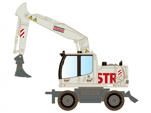 LC-Minis - LC4271 - Liebherr Mobilbagger - STRABA