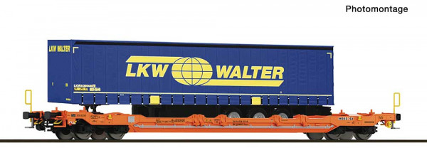 Roco 6680065 - Taschenwagen T5 Wascosa + LKW Walter