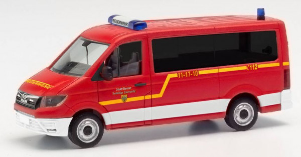 Herpa 096157 - MAN TGE Bus FD „Feuerwehr Goslar“