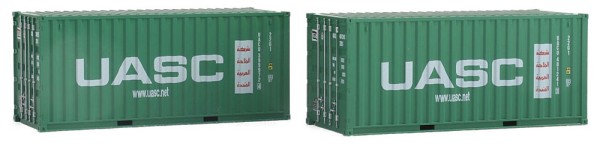 Igra 98010049 - Container Set 2-teilig 20`Container "UASC"