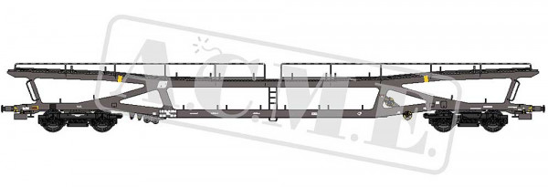 ACME 40453 - FS Autotransporter Typ DDm grau, FS E5