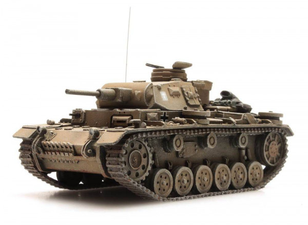 Artitec 387.306 - WM Pzkw III Ausf. G AFRIKA Fertigmodell aus Resin, lackiert