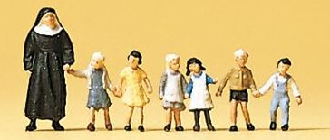 Preiser 79127 - Nonne, Kinder