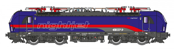 Jägerndorfer JC17100 - ÖBB ELL Ellok Vectron Nightjet Ep.6, AC-digital