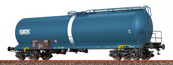 Brawa 50157 - H0 Neubaukesselwagen 4-achsig Zas GATX