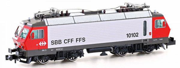 Hobbytrain H28404S - SBB Ellok Reihe Re4/4 IV rot/hellgrau Ep.4, DCC + Sound