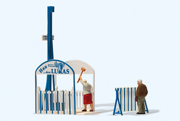 Preiser 24700 - Schausteller "Hau-den-Lukas" 2 Figuren