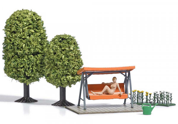 Busch 79827 - A-Set:Gartenschaukel Anke