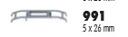 Sommerfeldt 991 - Schleifstücke 5 x 26 mm
