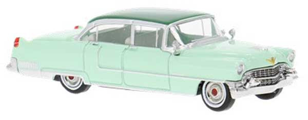 Brekina 18353 - Cadillac Fleetwood hellgrün/dunkelgrün 1955