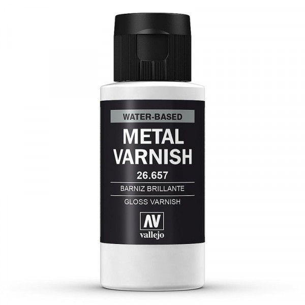 Vallejo 726657 - Metalllack, glänzend, 32 ml