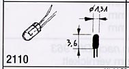 Weinert 2110 - Mikrolämpchen + Widerstand 1St