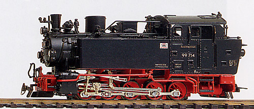 Bemo 1006873 - DR 99 713 Dampflokfertigmodell Ep.5 mit Glockenmotor