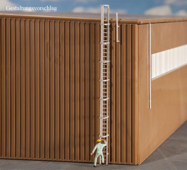 Faller 180922 - Feuerleiter und Geländer 106 mm hochj