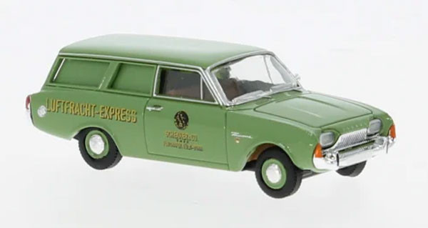 Brekina 19481 - Ford Taunus P3 Turnier, 1964, Schenker KÃ¶ln Bonn, 1:87