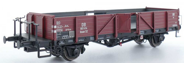 Exacttrain 20171 - DB offener Güterwagen "Linz" Ommr Ep. 3, Bremserbühne, feine zu öffnende Türen
