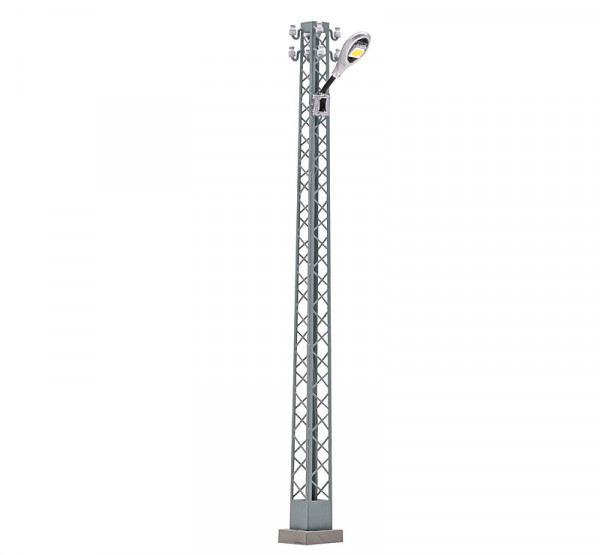 Busch 8725 - Gittermastleuchte gelb oval T