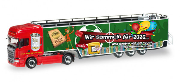 Herpa 923408 - Scania R TL "Karnevalstruck 2016"
