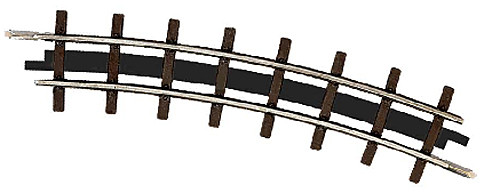 Busch 12332 - Bogengleis R 175 22,5° 2.St.