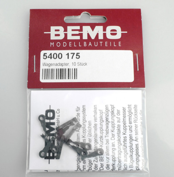 Bemo 5400175 - Wagenadapter für 3290-3292 - 10 Stück