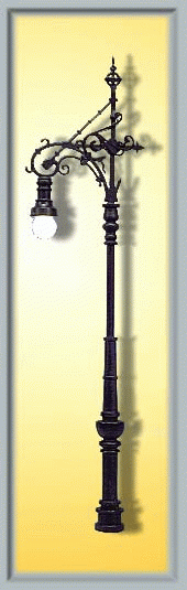 Viessmann 6393 - Leuchte Charlottenburg Höhe: 111 mm