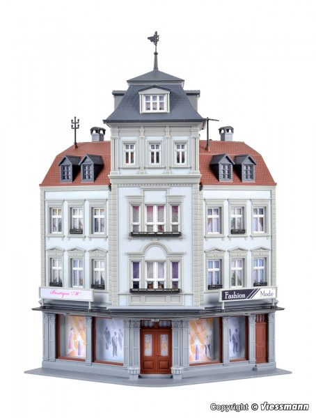 Kibri 38390 - Haus der Mode in Görlitz an der Neiße Haus der Mode in Görlitz/Neiße Zweifarben Spritz