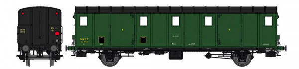 REE VB-113S - SNCF Gepäckwagen OCEM30 "Sotteville" Ep.3, Schlußleuchten, mit Decoderzum Öffnen der T