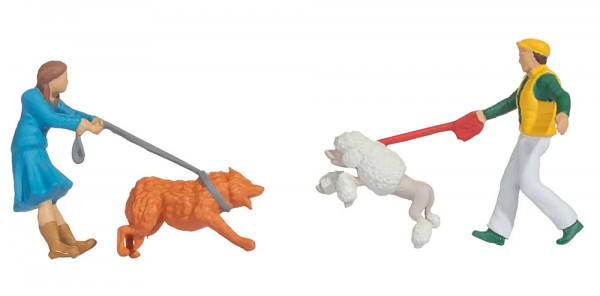 Noch 16602- Funny-Scenes „Hundebegegnung""