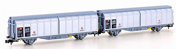 Hobbytrain H24660 - SBB Set 2-teilig Schiebewandwagen Hbbillns Ep.6