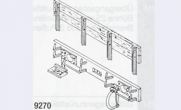Weinert 9270 - Pufferbohle,Stirnseite SMR35