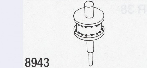 Weinert 8943 - Bremszylinder für Schmalspurl.