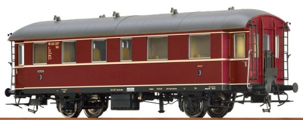 Brawa 45544 - DB Einheits-Nebenbahnwagen VB141 rot Ep.3