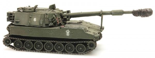 Artitec 6160090 - CH M109 A2 train load Fertigmodell aus Resin, lackiert