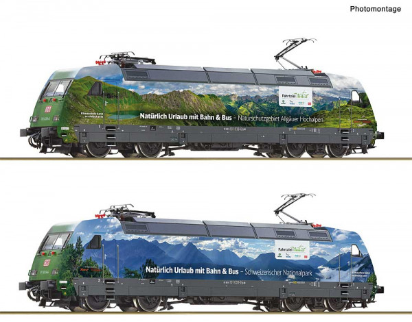 Roco 7500067 - DB AG Ellok BR 101 Ep. 6, "Fahrtziel Natur"