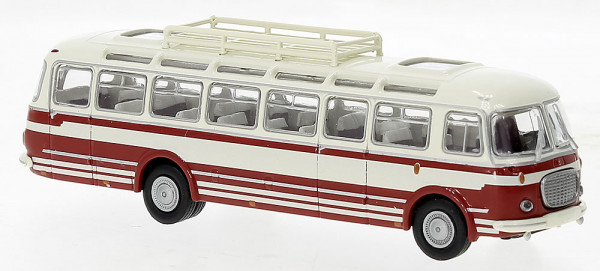 Brekina 58237 - Skoda 706 RTO Lux weiss, rot,