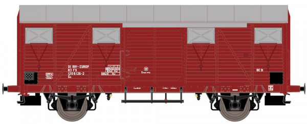 Exacttrain 20958 - FS.Gs EUROP mit aluminium Luftklappen Epoche IVb
