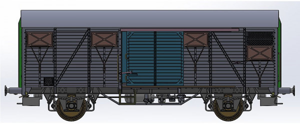 Exacttrain 20990 - DR .Gs Gmms 1200 Nr. 120 0068 Epoche IV