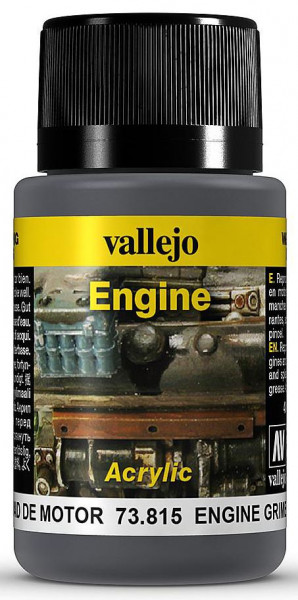 Vallejo 773815 - Weathering Maschinen-Schmutz, 40 ml