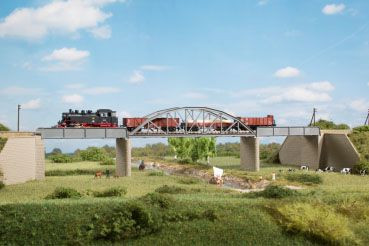Auhagen 14483 - Stahlbrücke, Eingleisig, gerade