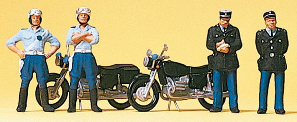 Preiser 10191 - Französische Gendarmerie 6 teilig