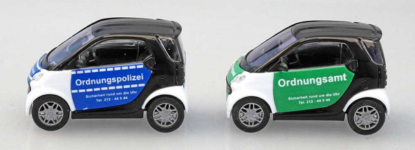 Busch 48982- Set Smart Fortwo Ordnungsamt